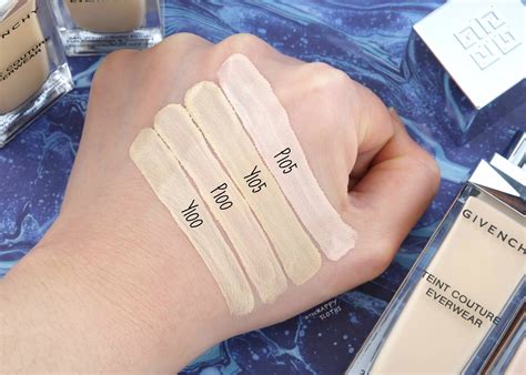 givenchy teint couture concealer swatches|GIVENCHY Teint Couture Everwear Foundation & Concealer: .